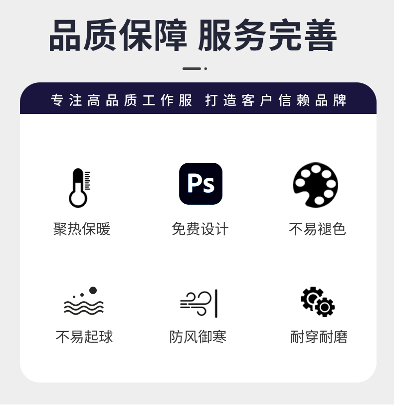 LW-9929 加厚冬季防靜電工作服男棉馬甲勞保服船廠加油站防寒棉背心定制(圖2)